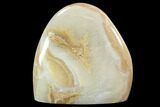 Free-Standing, Polished Brown Calcite #91757-1